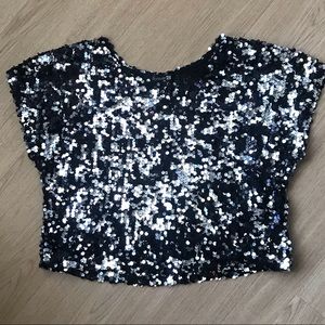 Sequin top
